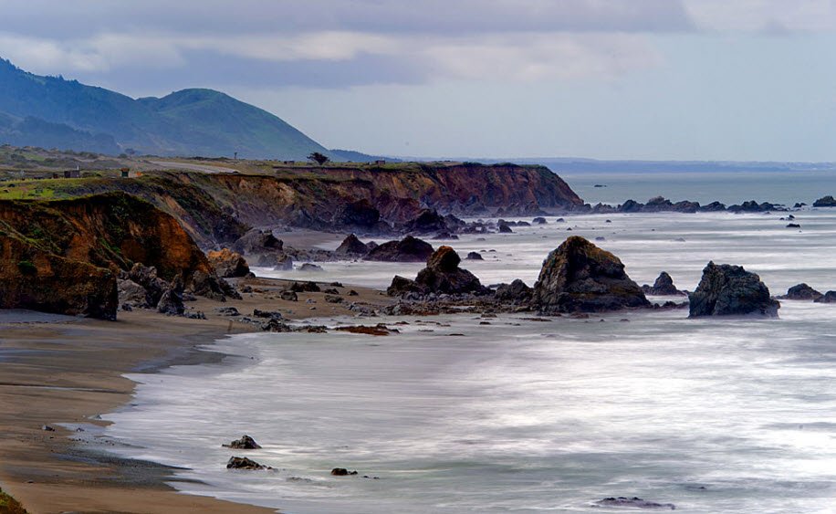 Westport-Union Landing State Beach, California, USA